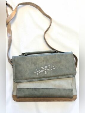 NWOT THE STONE CROSSBODY BAG PURSE FAUX LEATHER